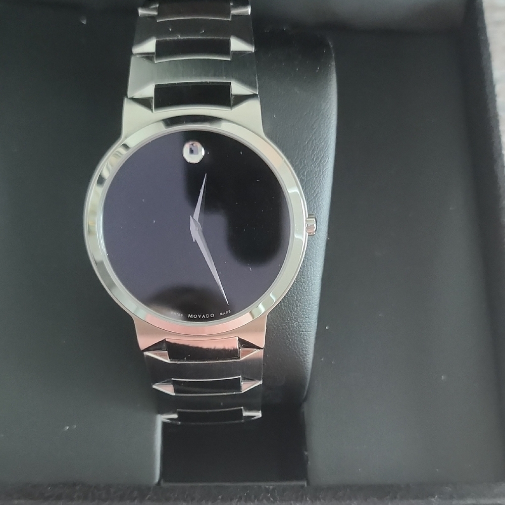 Movado Classic Black TEMO watch